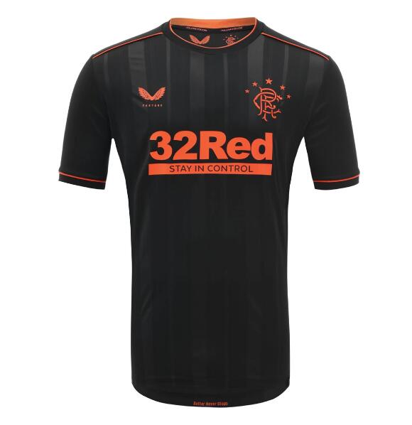 Glasgow Rangers Football Kit Third Soccer Jersey 2020/21